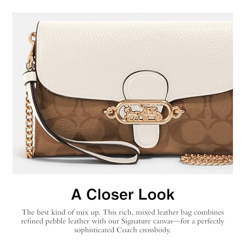 Coach Women's Signature Elle Hardware Chain Crossbody4