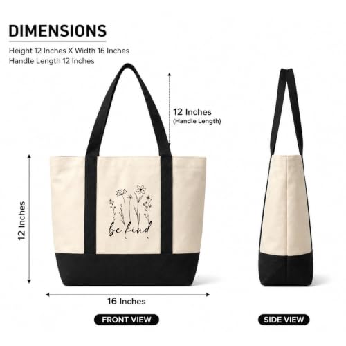 Image of Kaigan Premium Tote Bag Printed Designed Canvas Tote Bags For Women, Ecofriendly Cotton Canvas Bag for Girls Tote bag For Shopping, College, Travel, Handbag For Unisex