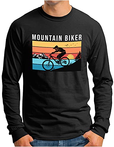 T-shirt manches longues homme VTT pour rouler protégé du S au 4XL