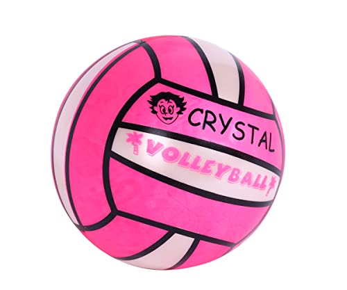 Image of Inflatable Vinyl Ball for Swimming Pool & Garden| Perfect Ball for Children, with 2 Inflating Pins - for Kids to use at Pools, | Size : 22cm (9 Inches)