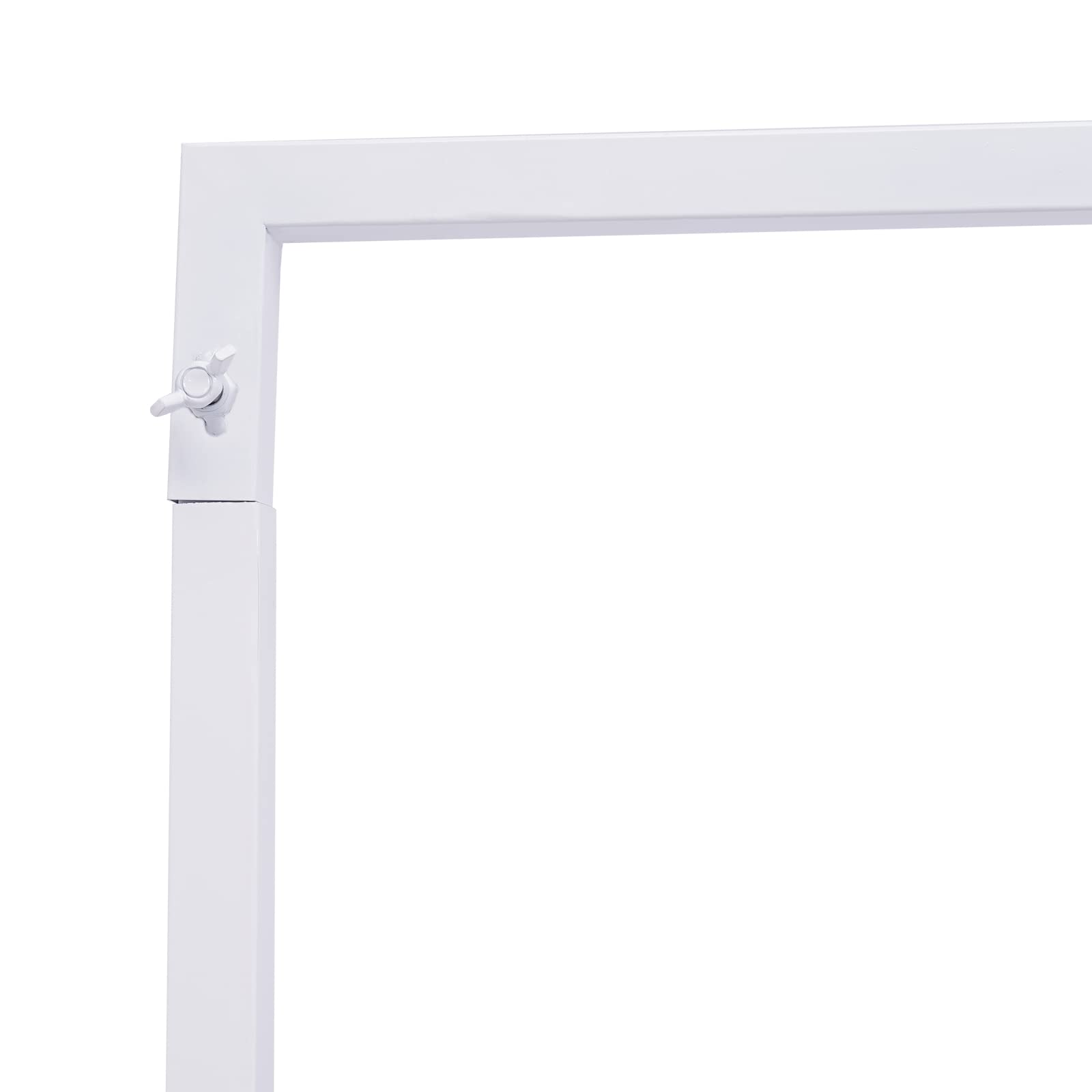 2x2m Hochzeitsbogen Eckig, Metall Ballonbogenständer Set, Hochwertige Verzinkte Eisenrohre, Gute Tragfähigkeit, T-Förmige Struktur, FÜr Hochzeit, Party