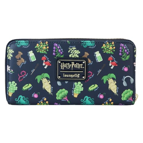 Loungefly Harry Potter Herbology mini sac à dos simili cuir avec portefeuille assorti fan