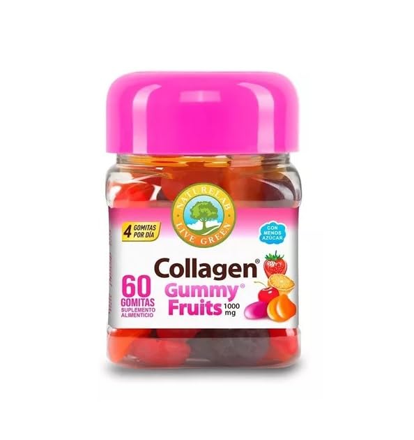 Naturelab Gomitas De Colágeno Para Piel Pelo Y Uñas 60 Unidades Sabor Frutales