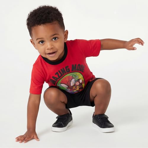 Image of Marvel Boys' T-shirt and Shorts Set