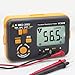 VC60B Digital Insulation Resistance Tester, Electrical Megaohm Meter with 250V/500V/1000V Test Voltage Testing Insulation Resistance IR 0.1MΩ~2GΩ, Multimeter Measure AC Voltage