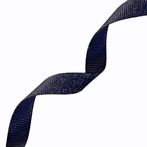 Ruban gros grain bleu marine Dazzle pour embellir vos décorations de table - 2