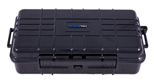 Cloud/Ten Smell Odor Block Carry Case Compatible with Arizer Air 2, Glass Mouthpiece Tubes and Accessories - INLUDES CASE ONLY