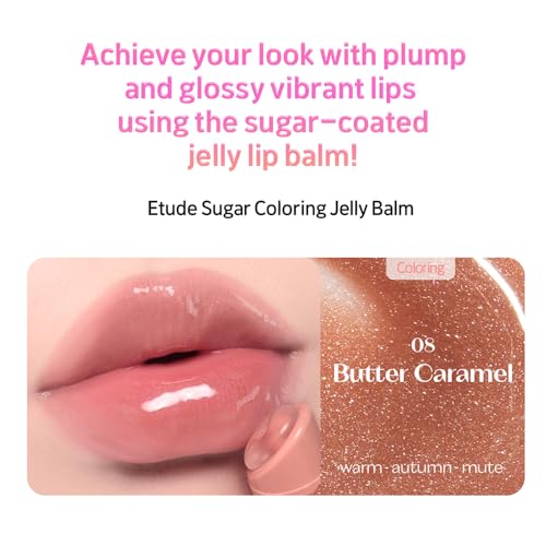 Image of ETUDE Sugar Coloring Jelly Balm 08 Butter Caramel
