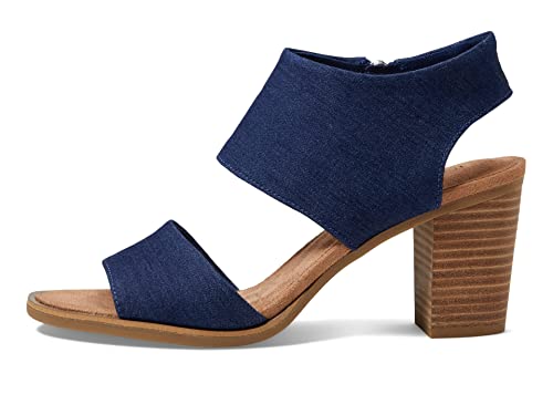 Toms Majorca Cutout Sandal Navy 8.5 B (M) #TOP4