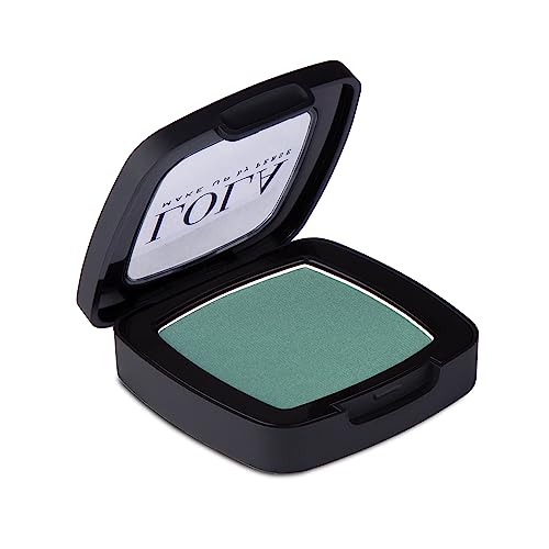 Lola Make-Up Mono Eyeshadow, Green Tint, Satin, Rich Intense Pigmentation, High Coverage, Use Wet & Dry, All Skin Tone - Image 2
