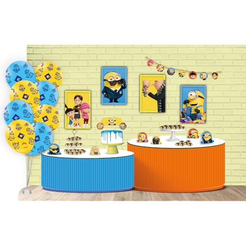 Kit Decoração de Festa Meu Malvado Favorito 4 - Festcolor