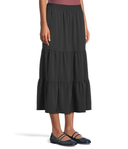 Toad&Co Women's Sunkissed Tiered Midi Skirt2