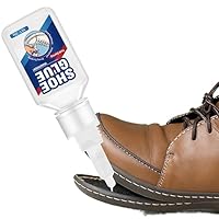 Clear Shoe Glue Sole Repair Kit, Professional Waterproof Leather Repair Glue with Microtips, Quick Dry Heavy Duty Versatile Adhesive for Boots, Sneakers, Heels, Hiking Shoes, Handbags, Ceramic (1 Pcs)