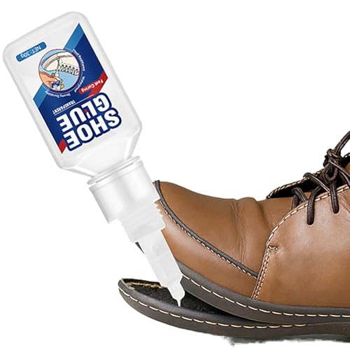 Clear Shoe Glue Sole Repair Kit, Waterproof Leather Adhesive