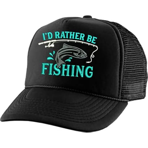 ALLNTRENDS I'd Rather Be Fishing Hat Cover