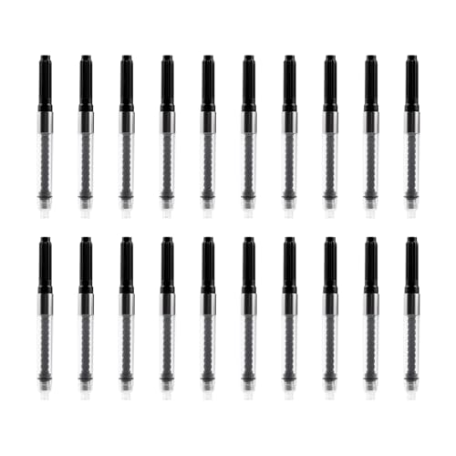 Image of Fountain Pen Screw Ink Drawer Ink Converter Screw-in Style Universal European Standard 2.6mm Converter for Writing and Correction Supplies (20pcs)