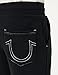 True Religion Men’s Classic Logo Jogger Sweatpants – Soft Men’s Joggers with Pockets, Comfortable Sweat Pants, Black, Large