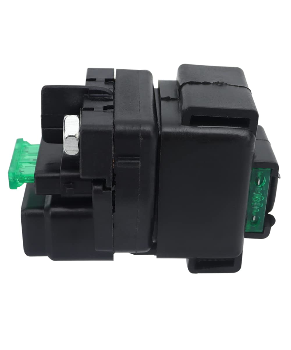 Starter Motor & Relay for Suzuki LT-Z400 LT-Z400Z Quadsport 03-08| Kawasaki KFX400 KSF400 03-06| Arctic Cat 400 DVX 04-08, 18718 31100-29F00 21163-S004 3445-033 SMU0281