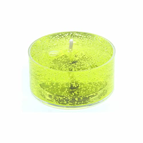 4 Pack Of Lemongrass And Sage Mineral Oil Based Scented Tea Lights Up To 8 Hours Clean Even By The Gel Candle Company #TOP4