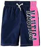 Nautica Boys' Swim Trunk With UPF 50+ Sun Protection