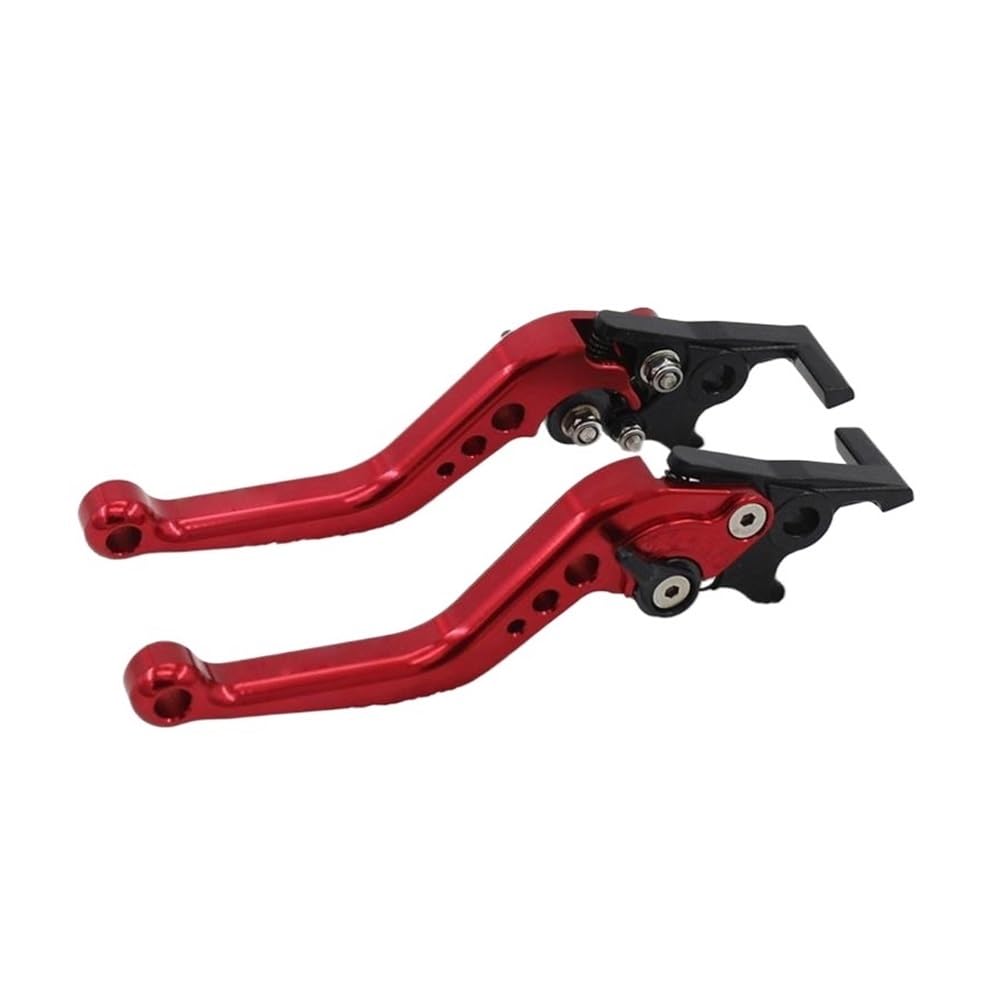 Aejhspt Red 11 Motorcycle Modified Parts Folding Clutch Lever Adjustable Brake Handlebar Hand Accessories Palancas Embrague Frenos Motocicleta