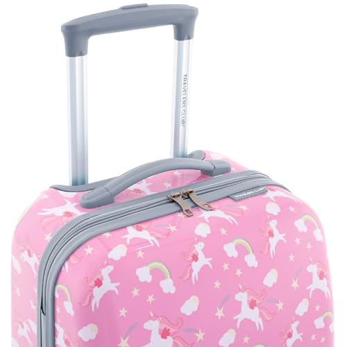 Image of Travelers Club 5 Piece Kids' Luggage Set, Unicorn