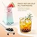Soeos Tapioca Pearls 2.2 lb (998g), Boba Pearls for Bubble Tea, Beverages, Sweets, Ice Cream, Shakes, Desserts & Smoothies Topping - Ready in 5 Minutes