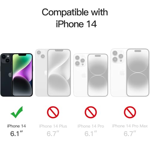 Image of JETech Magnetic Case for iPhone 14, Black