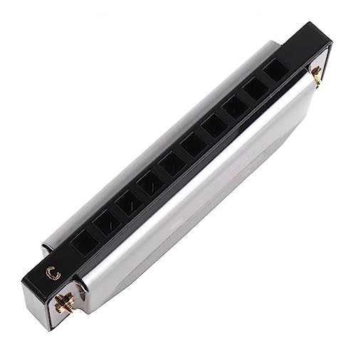 PacuM Harmonica par Instrument Clé 10 Trous 20 Tons Portable Noir Harmonica Harpe Orgue à Bouche Instrument de Musique en Acier Inoxydable for Débutant Harmonica - Les Beatles, Paul McCartney, John Lennon, RIngo Starr, George Harrison PacuM Harmonica par Instrument Clé 10 Trous 20 Tons Portable Noir Harmonica Harpe Orgue à Bouche Instrument de Musique en Acier Inoxydable for Débutant Harmonica – Image 7