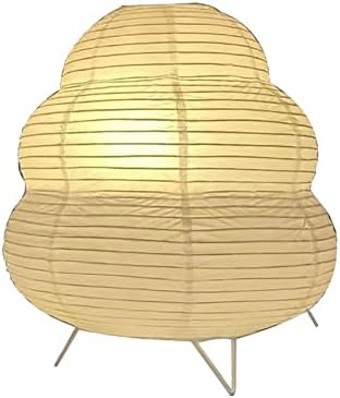 Dimmable Japanese Rice Paper Lantern Lamp - Akari Noguchi Lamp with ...