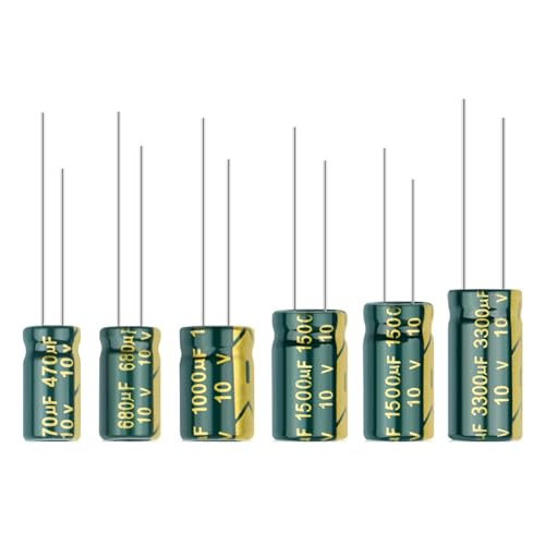 Condensateur électrolytique 10V 2200uF haute fréquence pour réparation de circuit