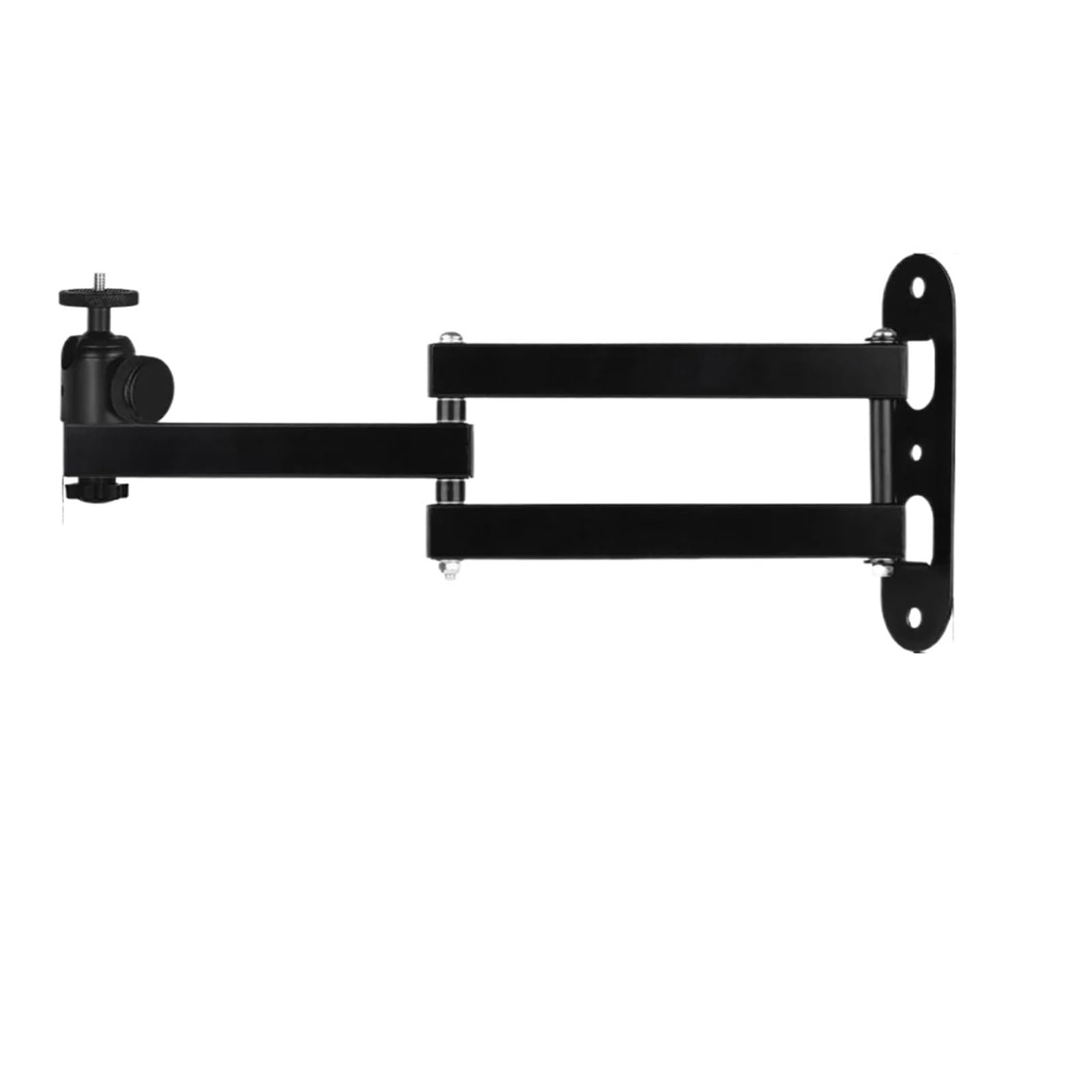 Staffa Per Schermo Di Proiezione Supporto for proiettore regolabile multi-angolo in acciaio al carbonio for con rotazione di 360 gradi Robusto universale(40CM)