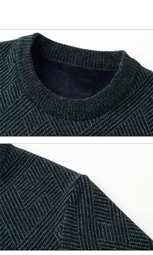 Men Thicken Warm Versatile Long Sleeve Bottoming Knit Pullovers Top2