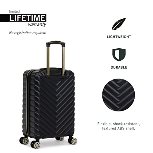 Kenneth Cole REACTION Madison Square Lightweight Hardside Chevron Luggage