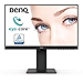BenQ GW2485TC 24'' 1080p FHD IPS Monitor│USB-C│Noise Cancellation Mic│Built-in Speakers│Eye-Care│Ergonomic│ Daisy Chain (Renewed), Dark Grey
