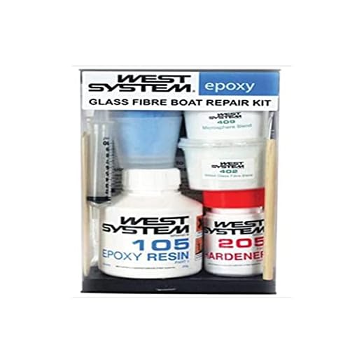 Resina Epossidica Sistemi - Fibra Di Vetro Barca Kit Di Riparazione