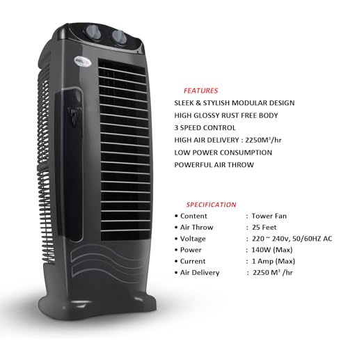 IBELL DELUXE High Speed Tower Fan - Image 4