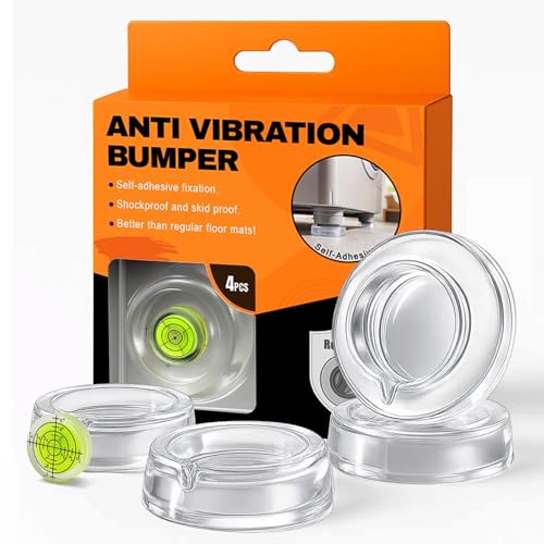 ROOICOXX Anti Vibration Pads for Washing Machine –...