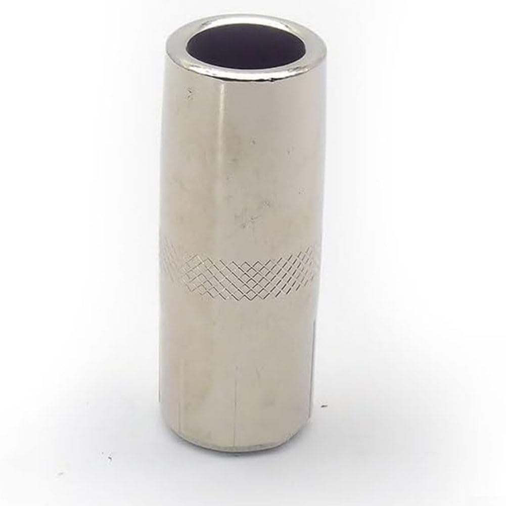 Confezione da 5 ugelli per gas per saldatura MIG KP2742-1-62R 5/8 in 350 A, punta filettata in rame, compatibile con Lincoln per Magnum PRO 250L 300L, ricambi da incasso da 1/8"