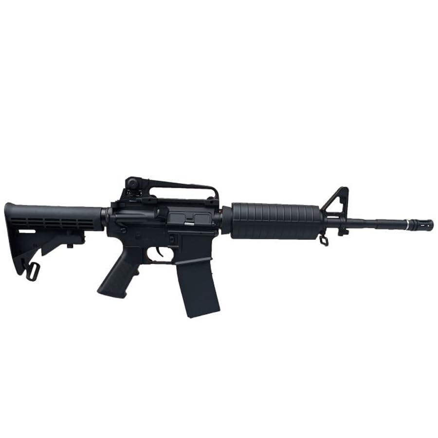 Carabina Huntsman Arms M4 Carbine CO2 (4,5mm) | Pack Que Incluye: Rifle Tipo metralleta semiautomática de Aire comprimido + CO2 + balines (Bolas de Acero BB's)