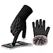 MAGISDU Alpaka Handschuhe Damen Fleece Doppelfutter & Touchscreen -...