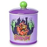 Silver Buffalo Scooby Doo Scooby Snacks Spooky Ceramic Cookie Snack Jar (Large)