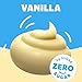 Jell-O Vanilla Artificially Flavored Zero Sugar Ready-to-Eat Pudding Snack Cups, 4 ct Cups
