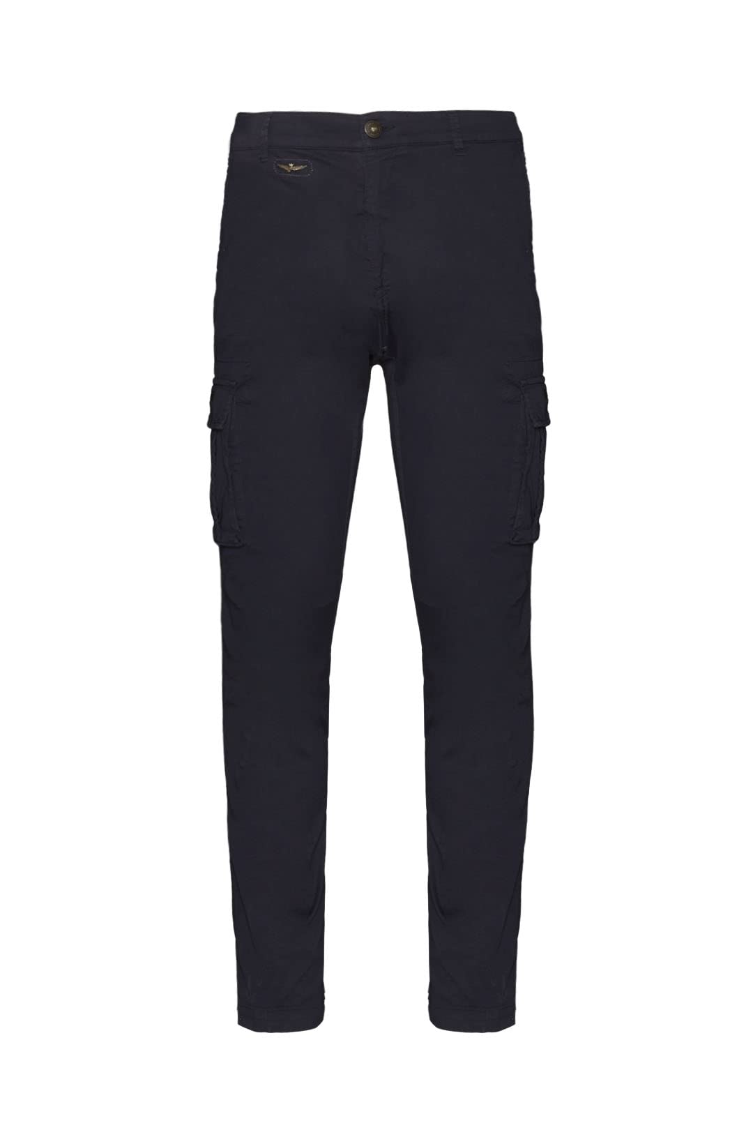 Aeronautica Militare Pantalone PA1329CT, da Uomo, Cargo, Bermuda, Felpa