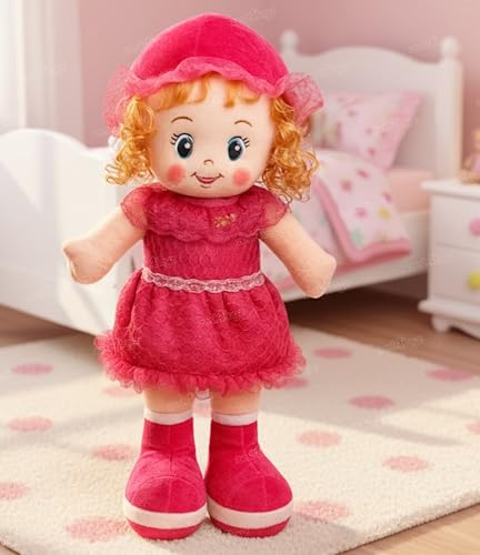 Image of Zest 4 Toyz Doll for Girls (55 cm) Big Size Doll | Soft Doll Toy Gift for Kids | Big Size Stuffed Toy for Kids & Toddlers | Birthday Gifts for Girls - Multicolor