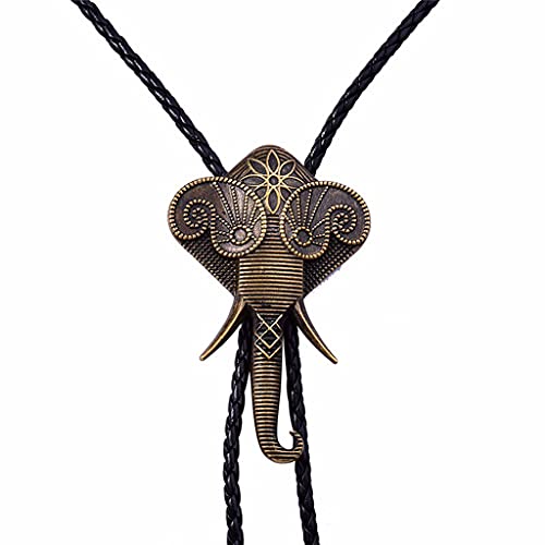 Image of Animal & Plant Bola Tie Bolo Tie Wedding Necklace for Men Women Groomsmen Western Cowboy Necktie