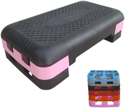 Step 50 x 28 x 13 Altura Regulável Plástico Exercícios Fitness Ae...