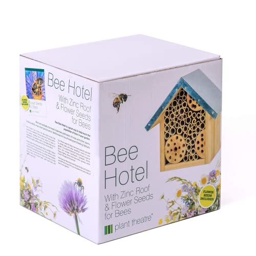 Plant Theatre Hôtel pour Abeilles et Semences de Fleurs pour Les Abeilles Excellente Idée Cadeau Cover