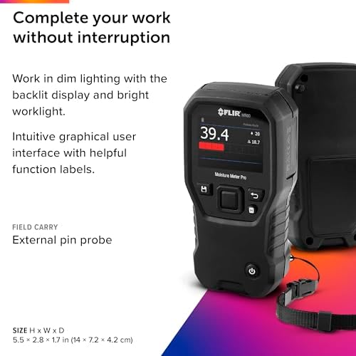 FLIR MR60 Moisture Metre Pro (793950370605)