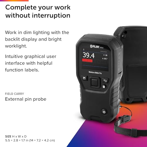 FLIR MR60 Moisture Metre Pro (793950370605)